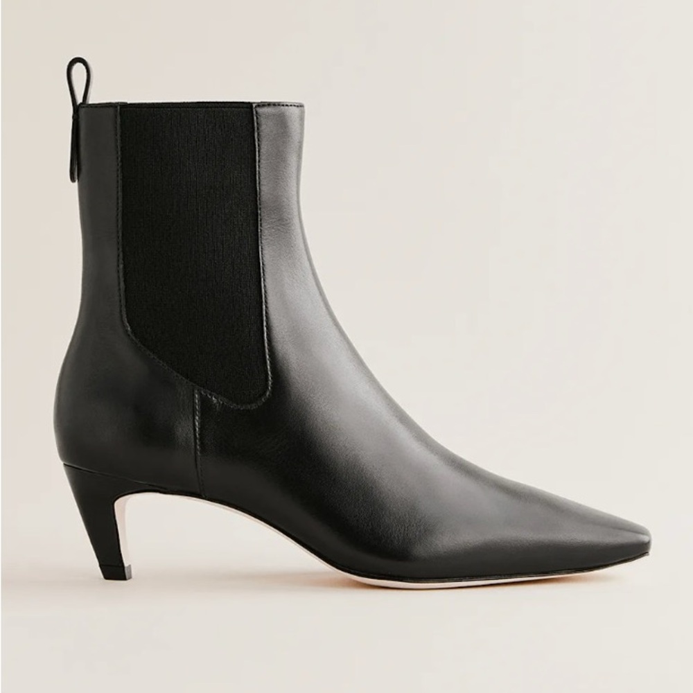 Roberta Ankle Boot reformation black leather 8.5